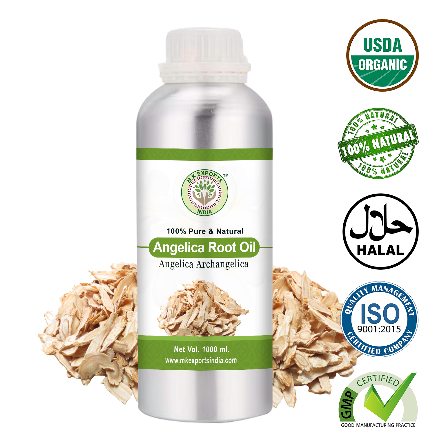 Buy Pure Angelica Root Essential Oil at Wholesale Price In India