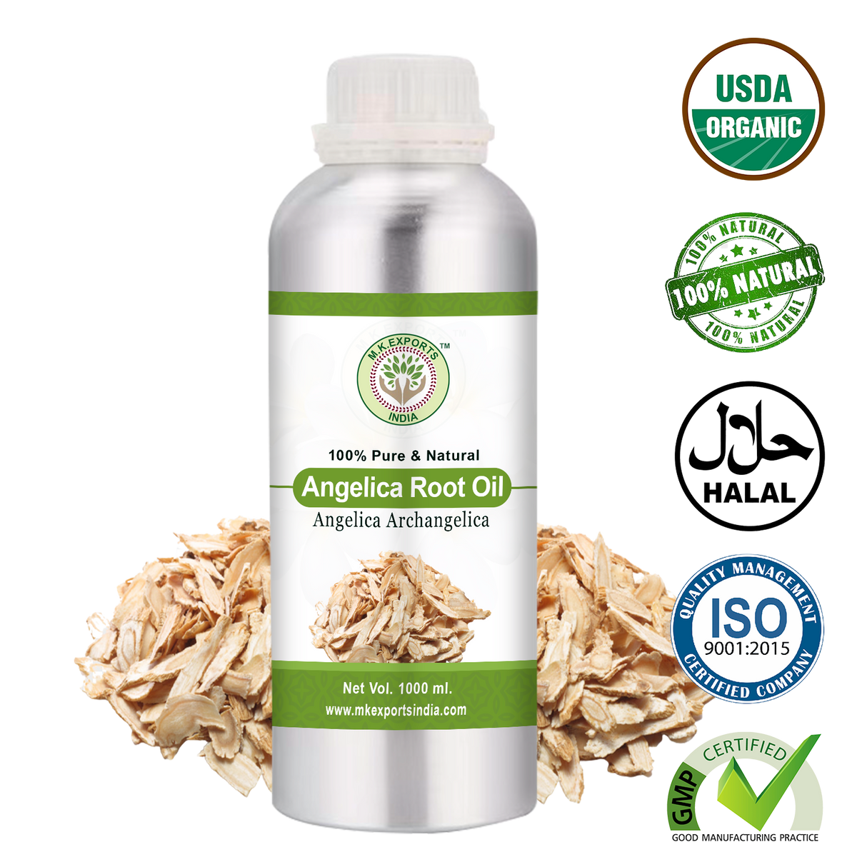 Buy Pure Angelica Root Essential Oil at Wholesale Price In India