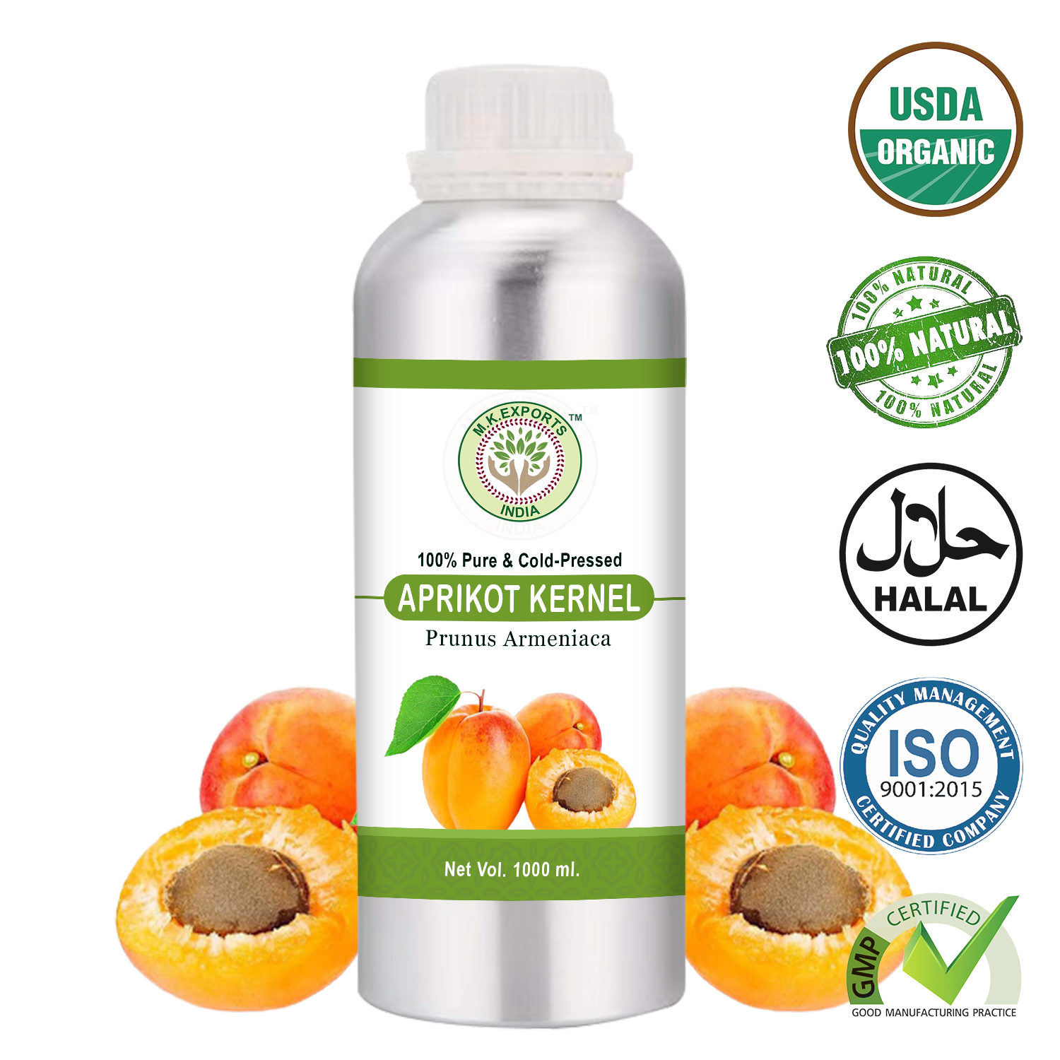 Apricot Kernel Oil - MK Exports India