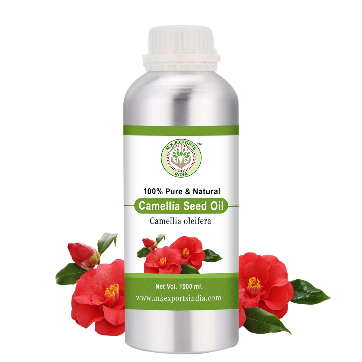 Pure & Natural Camellia Seed Carrier Oil 